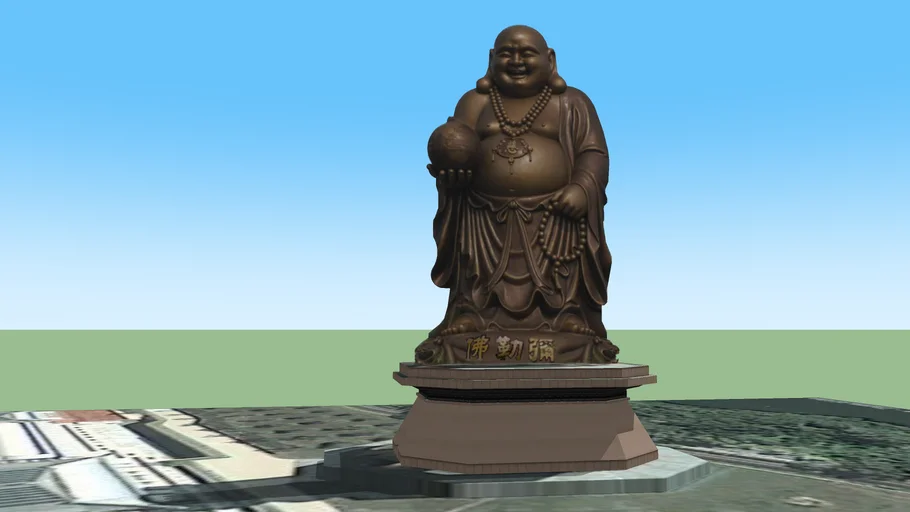 Great Standing Maitreya Buddha
