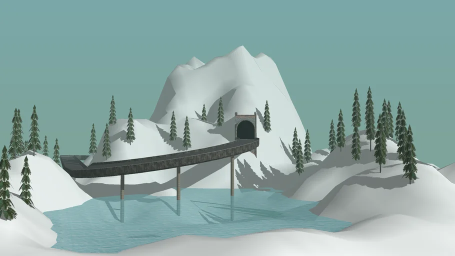 winter landscape | 3D Warehouse