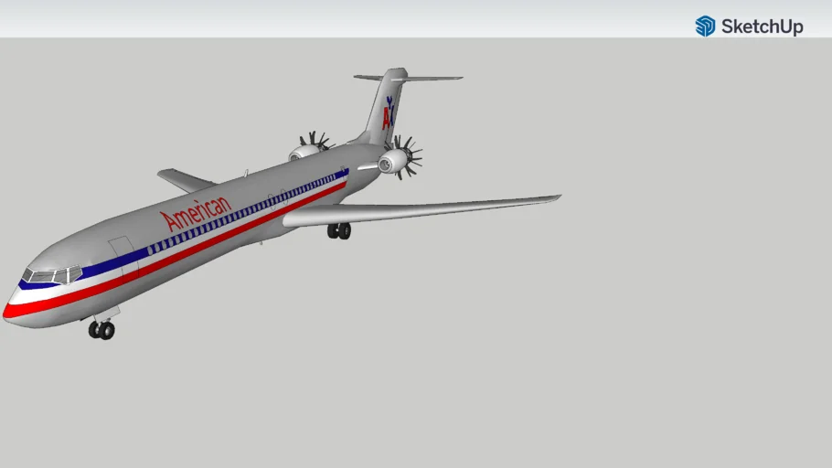 American Airlines Boeing 7J7