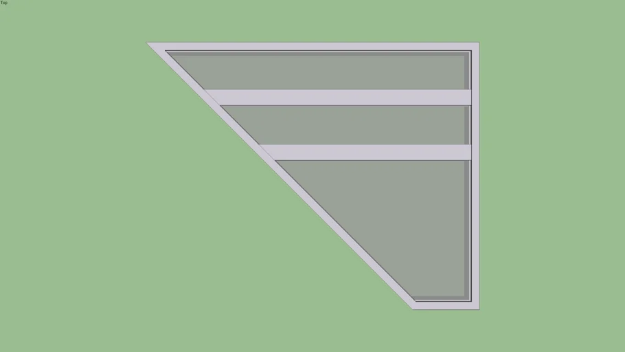 Marvin Modern Direct Glaze Trapezoid Window P4-10