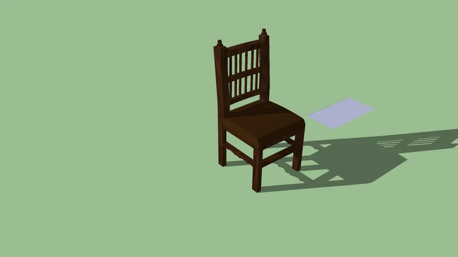 silla de madera
