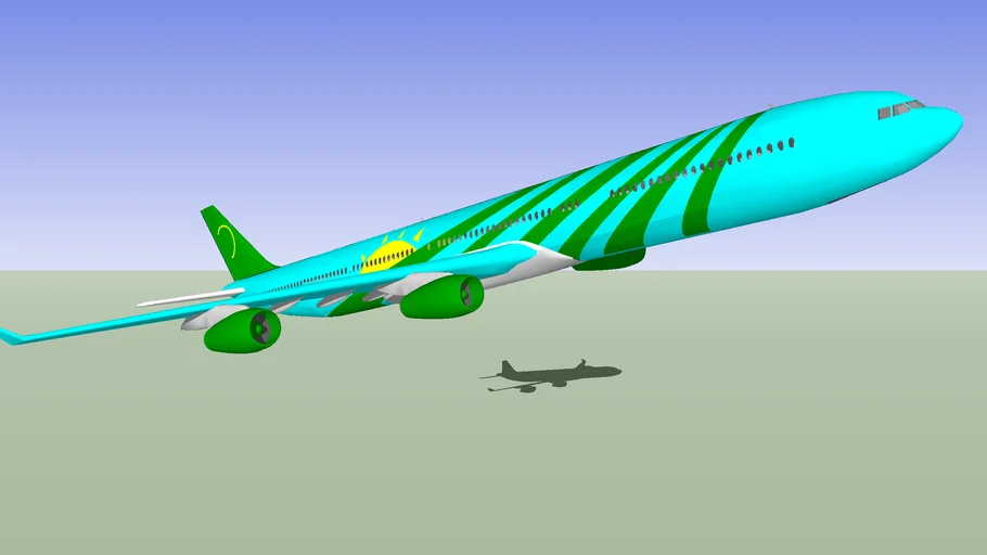 Airbus a340 concept livery( for adc 2008)