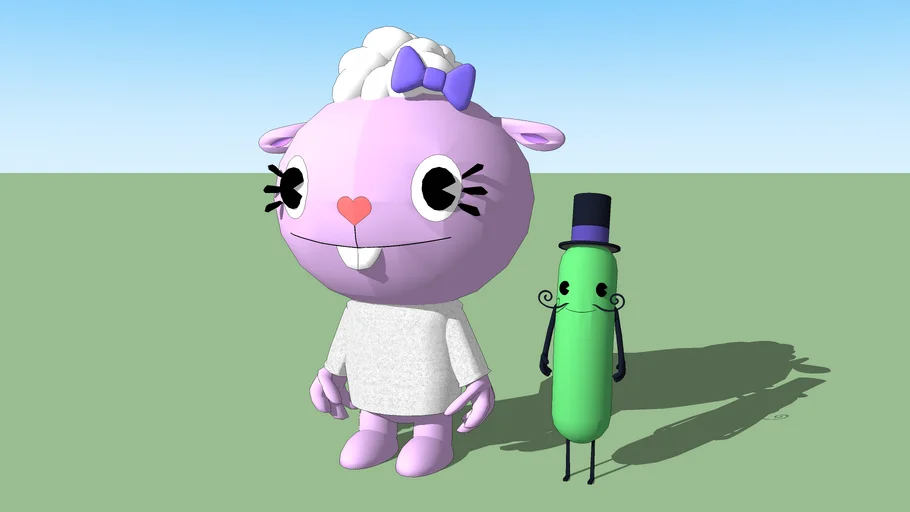 Happy Tree Friends - Lammy and Mr. Pickels