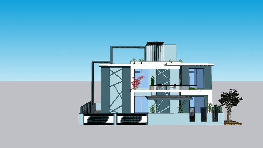 The Rare Elevation 50'x40' house plan