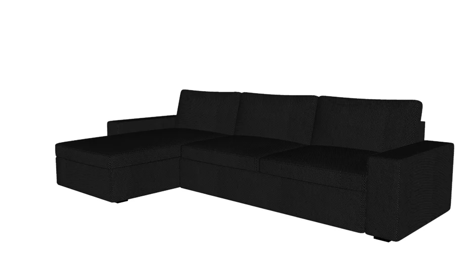 IKEA KIVIK 3 SEAT with CHAISE
