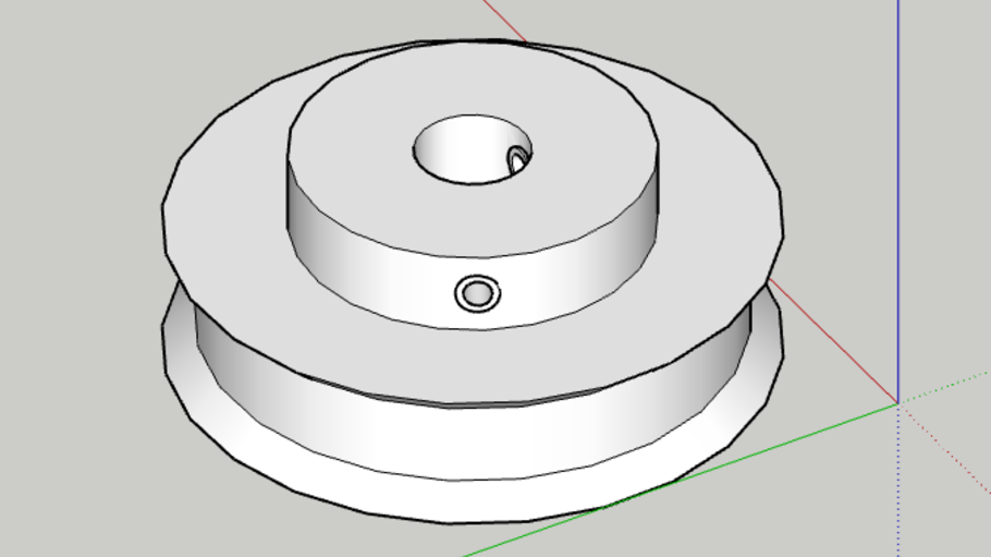 GT2 60T Pulley bore 8mm