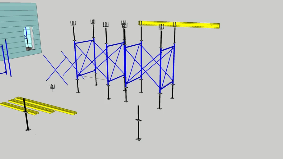 Scaffolding Screw Jack Formwork
