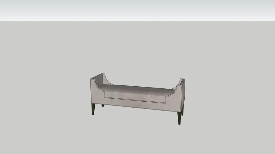 Nora bed bench PTMD