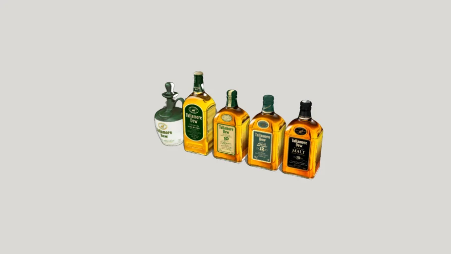 Alcohol bottles