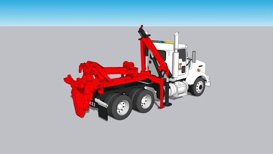 Wrecker Crane Truck