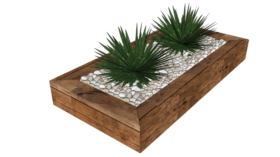 Jardim decorativo