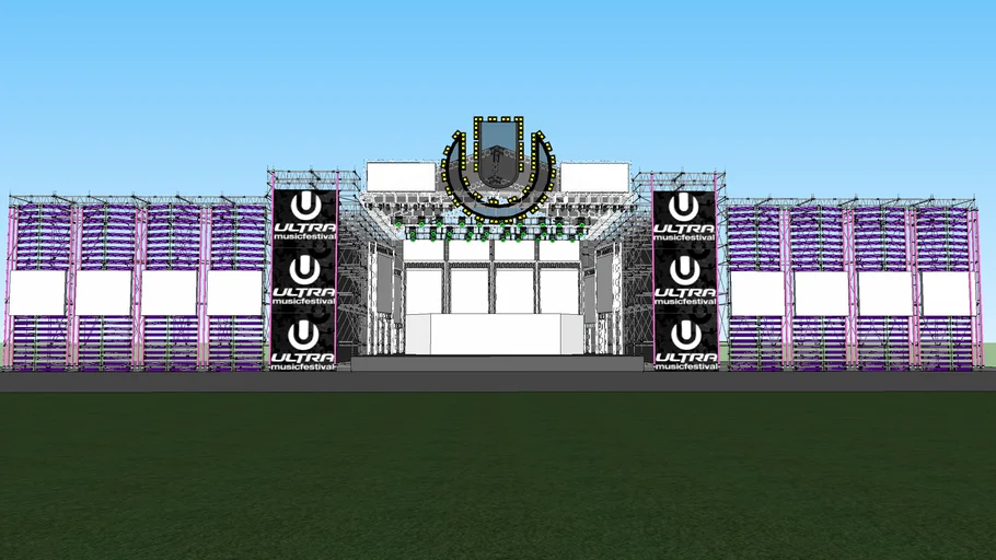 Ultra Music Festival South Korea 2015 - (main stage)