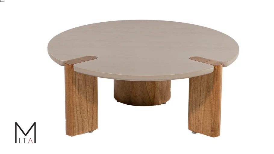 Mesa de Centro Redonda Tetris - Itamóveis