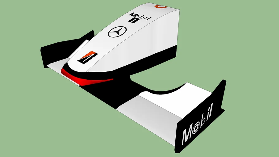 McLaren MP4-13 Nose and Front Wing