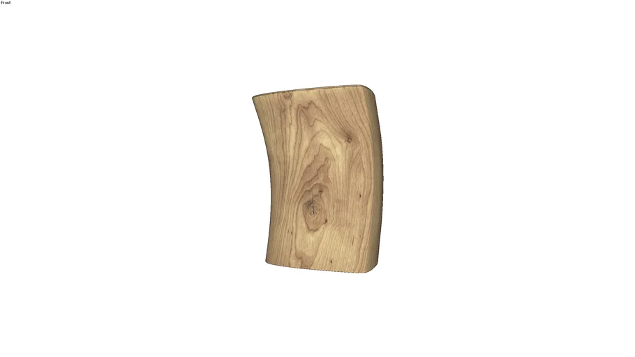 Mô hình 3D điêu khắc gỗ hình  trái trim - Đồ Thờ Lộc Phát