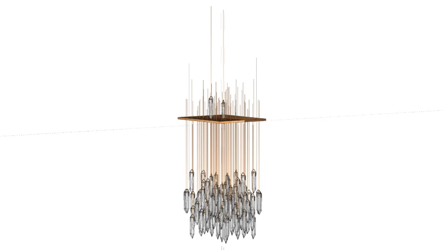 Crystal chandelier (industrial)