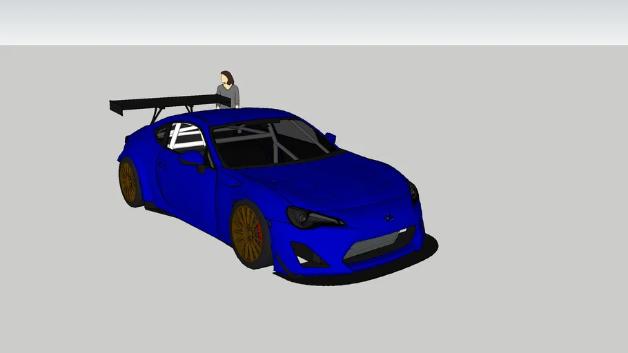 Subaru BRZ/ Scion FRS Greddy (Rocket Bunny) wide body kit