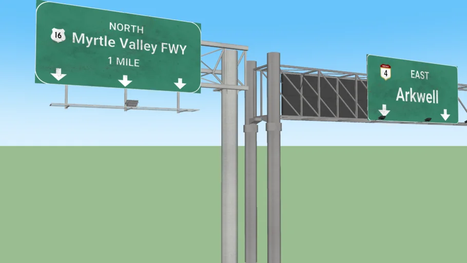 Interchange signs set 2