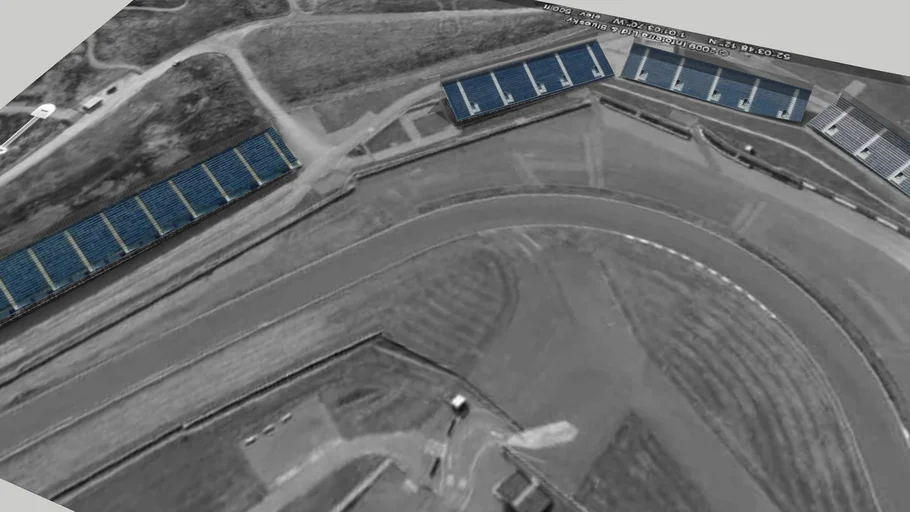 Silverstone Race Circuit - 'Stowe' Corner Stands