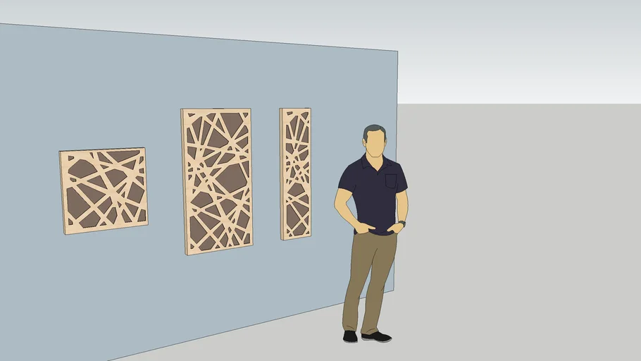 GIK Acoustic Sound Panel Diffusers - Palomar Style
