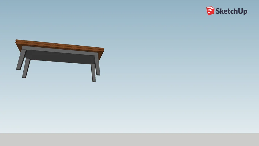 BASIC MODERN DINING TABLE | 3D Warehouse