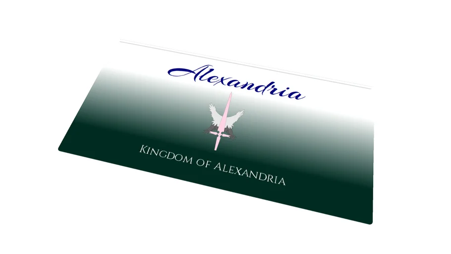 License plate (Alexandria - FFIX)