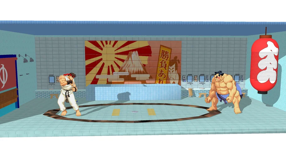Stage E. Honda Street Fighter II