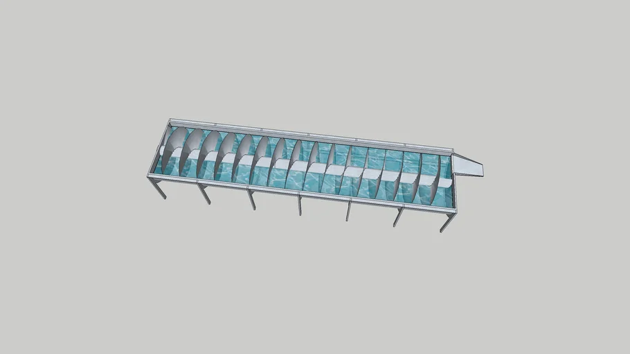 Poultry Spin Chiller 9m x 2.1m
