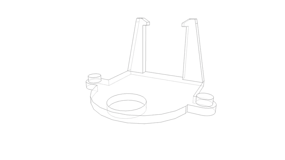 Arduino Step Motor Mounting Bracket