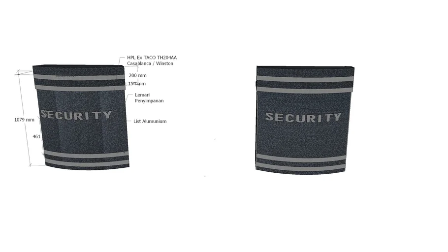 Security desk