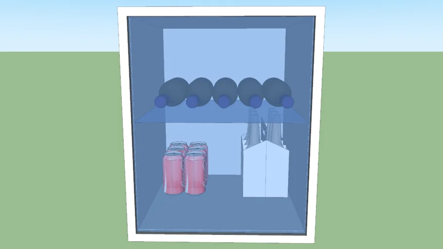 mini fridge | 3D Warehouse