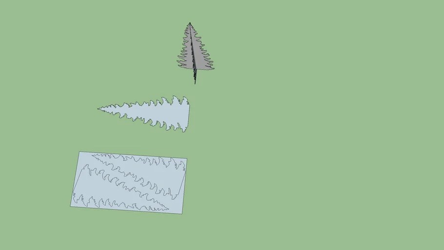 Plywood Puzzle Christmas Tree