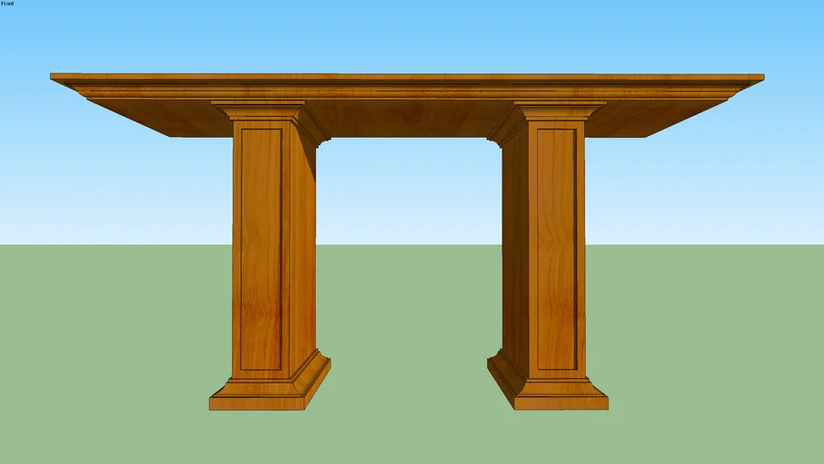 Wooden Catholic Altar