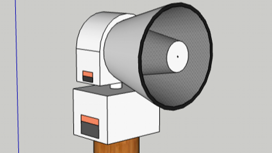 Federal Signal 2001 DC Roundback Siren