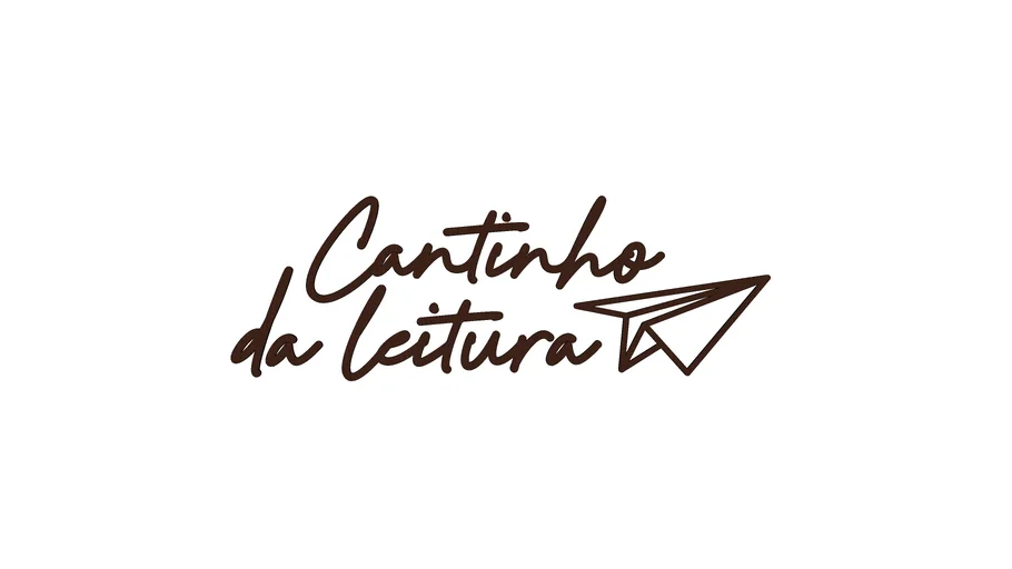 Frase de Parede Cantinho da Leitura Marrom - Loja Casa do Arquiteto