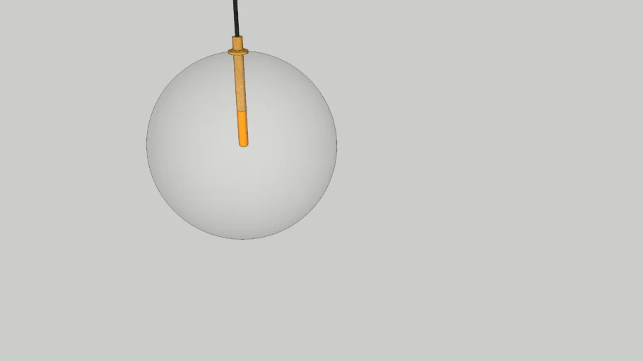restoration hardware glass globe mobile pendant