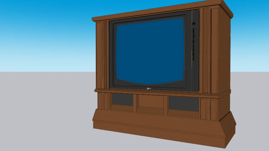 Zenith - console television - (Sentry 2) - SY2504BW | 3D Warehouse