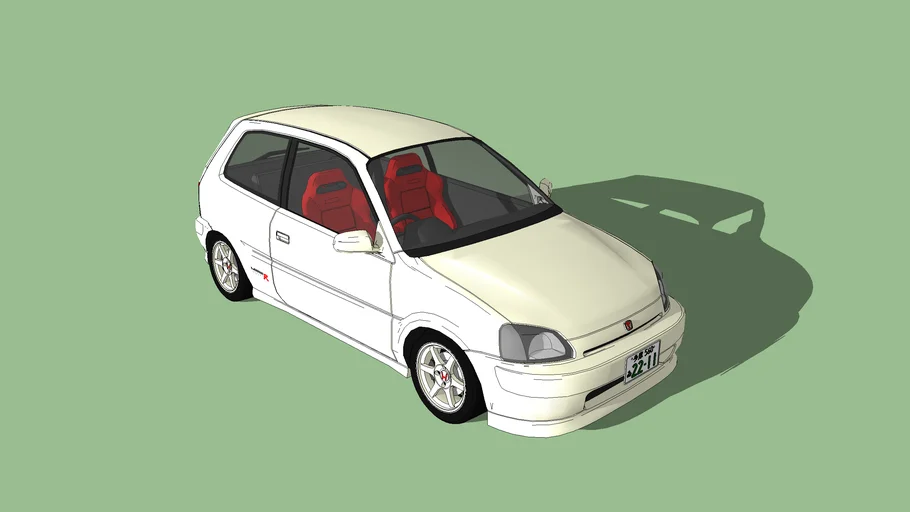 Honda Logo Type R GA3 