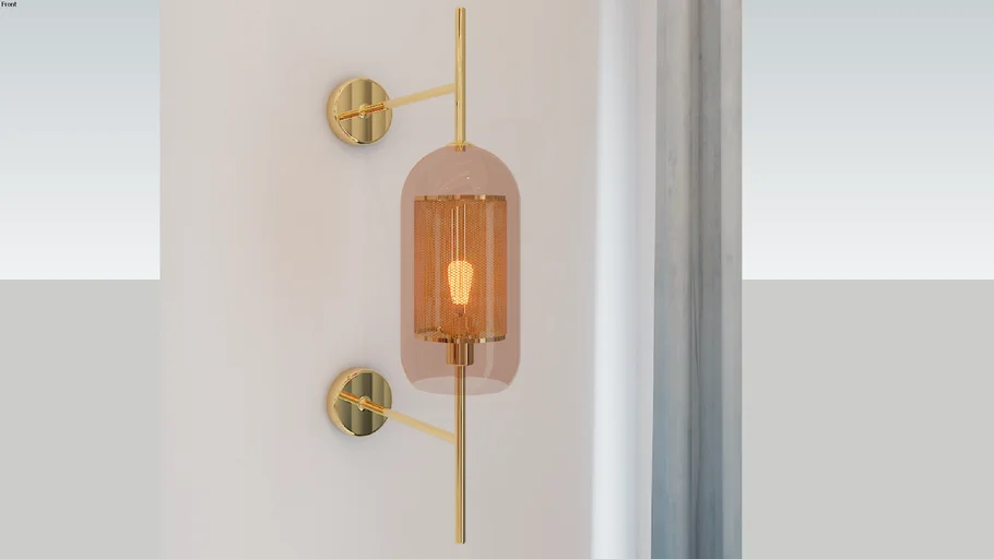 MODERN WALL LIGHT -  vray ready