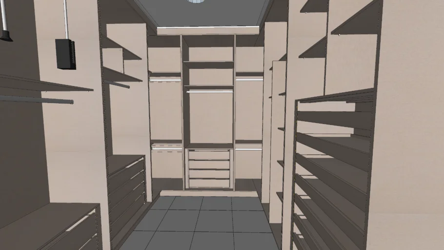 Closet 3 | 3D Warehouse