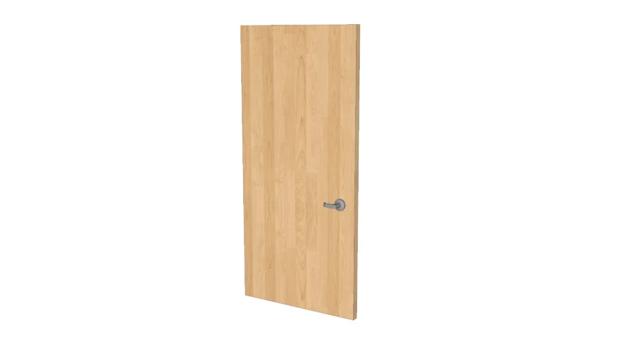 7 Modern Door - Maple