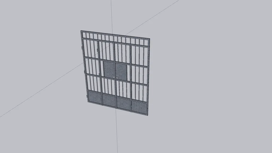 rejas de 4 hojas para negocio 2 x 2.3 me