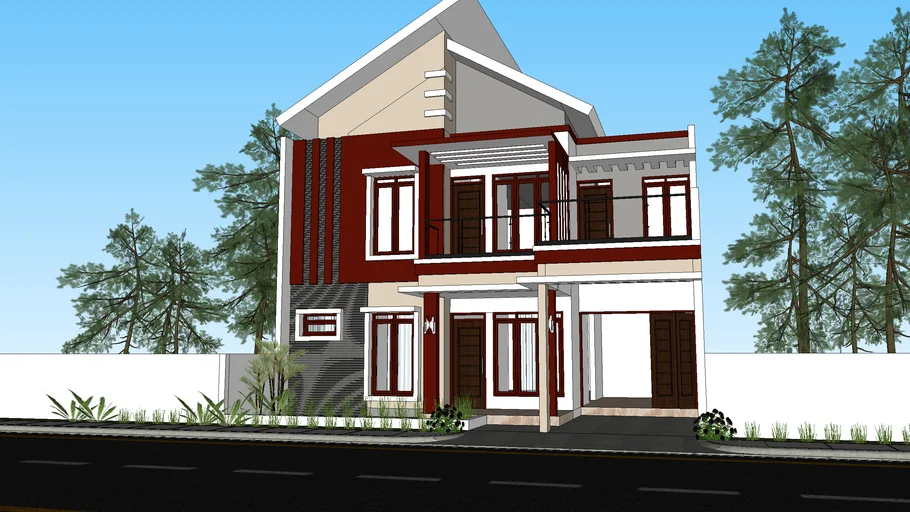 rumah tinggal minimalis modern