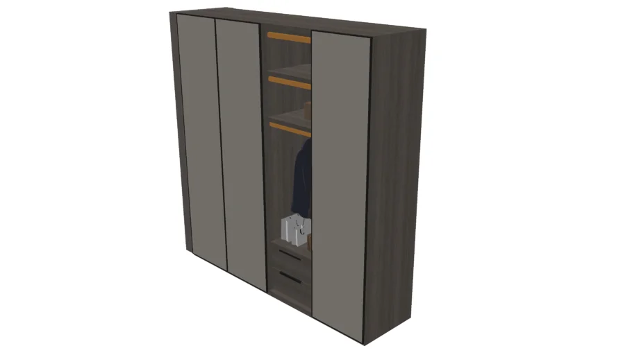 Wardrobe Type A | 3D Warehouse