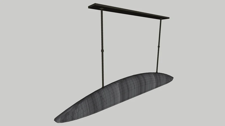 Utopia Large Linear Pendant