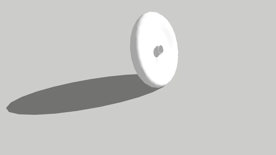 Metal Core 110mm Scooter wheel Sample ready to be CNC'd, Test Wheel