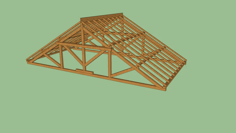 Rangka Atap Kayu