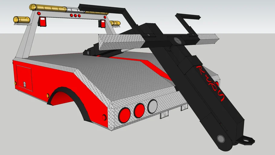 light duty tow truck body