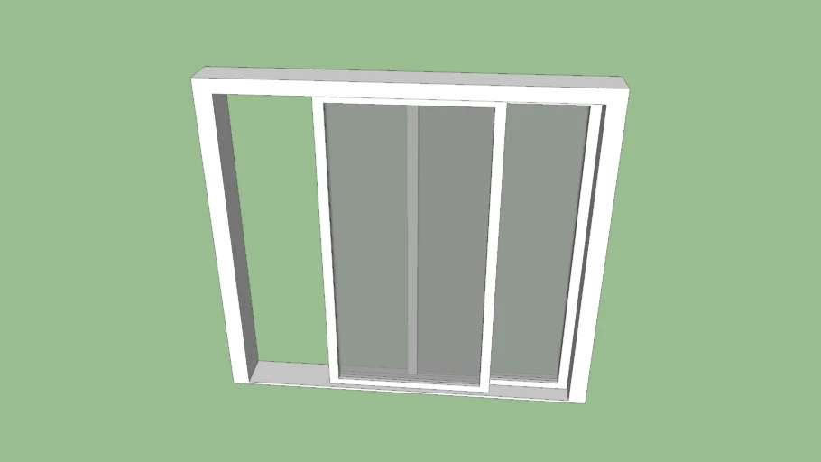 Valdi - Folding Sliding Door - 3 Door [White]