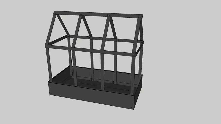 SENAPSKÅL Decoration greenhouse, in/outdoor black 34 cm #IKEA